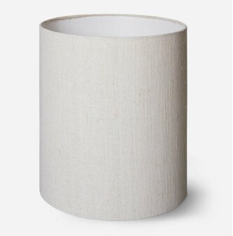 HKliving cilinder lamp shade naturel linen &Oslash;30