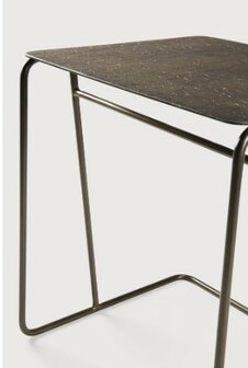 Ethnicraft Ellipse side table - umber