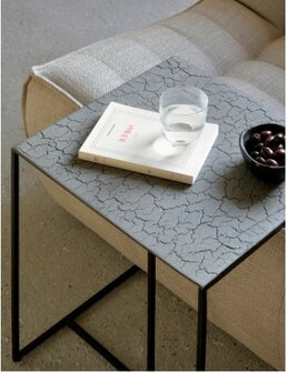 Ethnicraft Triptic side table - lava taupe