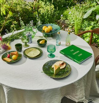 HKLIVING the emeralds: ceramic dessert bowl, green (set of 4)