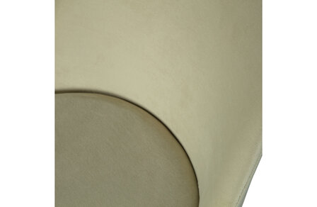 WOOOD Premium Vogue eetkamerstoel fluweel pistache