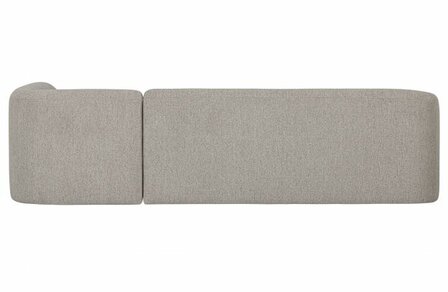 WOOOD Premium Sloping Hoekbank Rechts Off White Melange