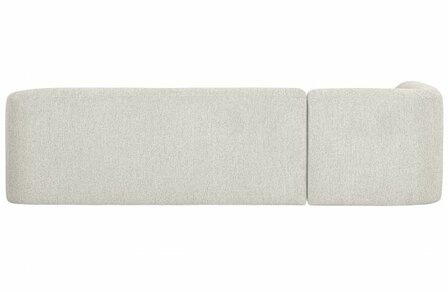 WOOOD Premium Sloping Hoekbank Links Pearl Melange