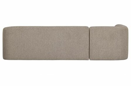 WOOOD Premium Sloping Hoekbank Links Naturel Melange
