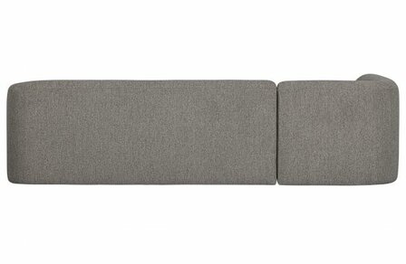 WOOOD Premium Sloping Hoekbank Links Grijs Melange