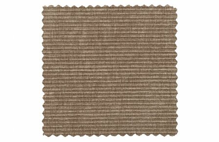 BePureHome Statement 4-zits Bank 280 cm Platte Brede Rib Clay