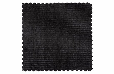 WOOOD Premium Statement xl 4-zits Bank 372cm Platte Brede Rib Graphite