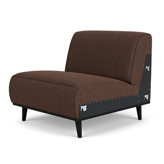 WOOOD Premium Statement 1-zits Element BoucL&Eacute; Coffee