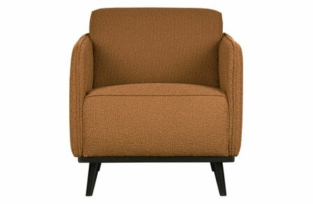 WOOOD Premium Statement Fauteuil Met Arm Boucle Butter