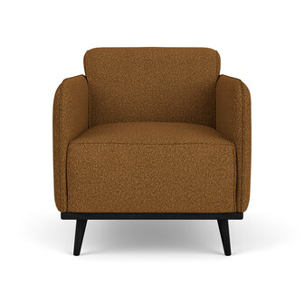 WOOOD Premium Statement Fauteuil Met Arm Boucle Butter