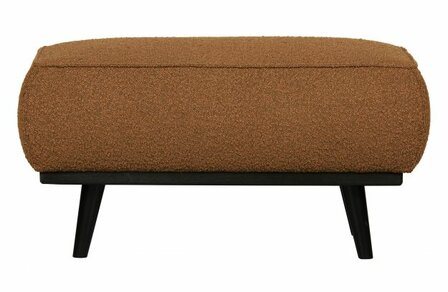 WOOOD Premium Statement Hocker Boucle Butter