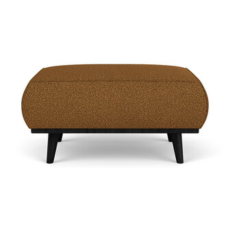 WOOOD Premium Statement Hocker Boucle Butter