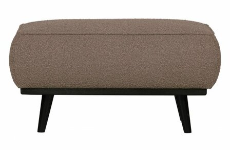 WOOOD Premium Statement Hocker BoucI&Egrave; Nougat