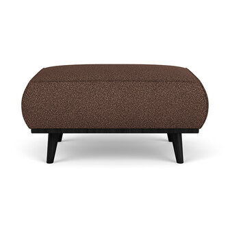 WOOOD Premium Statement Hocker BoucI&Egrave; Coffee