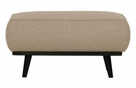 WOOOD Premium Statement Hocker BoucI&eacute; Beige
