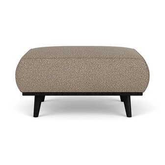 WOOOD Premium Statement Hocker BoucI&eacute; Beige