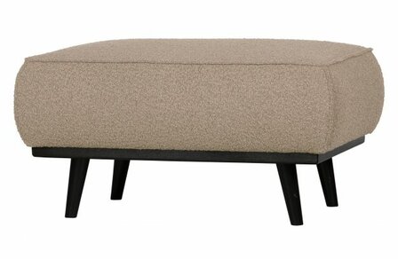 WOOOD Premium Statement Hocker BoucI&eacute; Beige