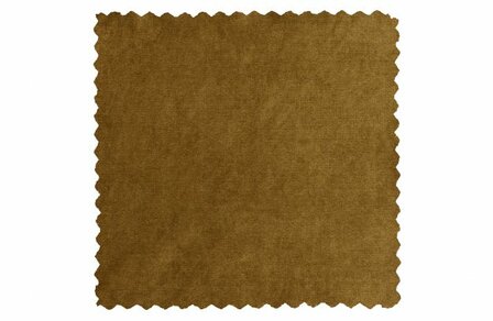 WOOOD Premium Statement Hocker Fluweel Honing Yellow