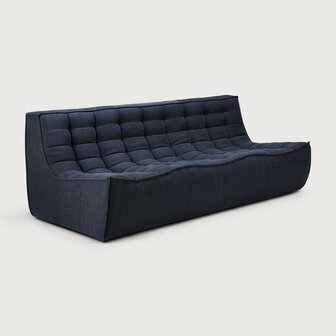 Ethnicraft N701 sofa - 3 seater - Graphite