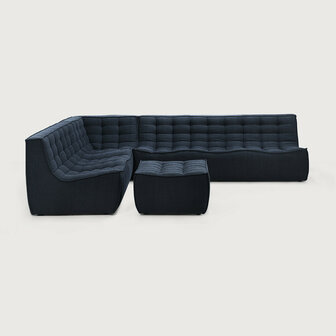 Ethnicraft N701 sofa - 3 seater - Graphite