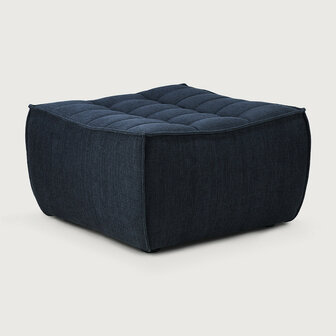 Ethnicraft N701 sofa - footstool- GraphiteEthnicraft N701 sofa - footstool- Graphite