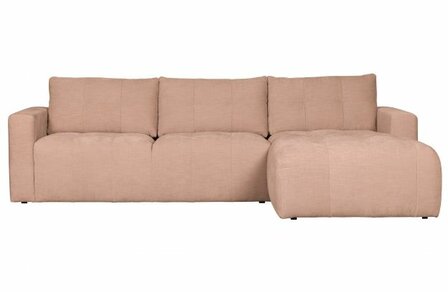 Vtwonen Bar Chaise Longue Geweven Stof Rechts Roze