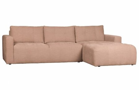 Vtwonen Bar Chaise Longue Geweven Stof Rechts Roze