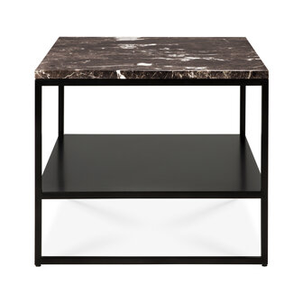 Ethnicraft Stone side table marble black emperador