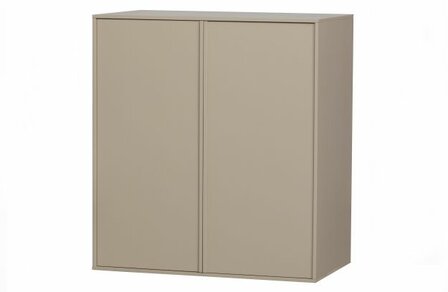 Vtwonen Daily Closet Double 110x100cm Grenen Dakargrau [FSC]