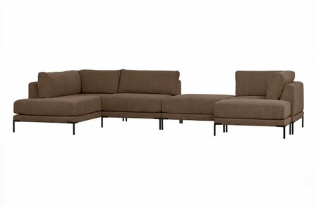 Vtwonen Couple Loveseat Element Chocolade Bruin