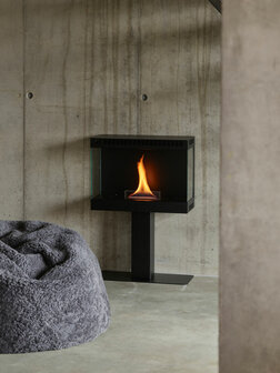 Tenderflame Stack wandhaard black