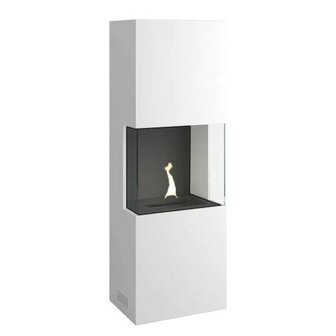 Tenderflame Indie 180 white staande haard aluminium