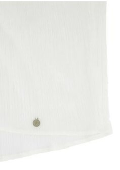 Zusss blouse met gewatteerd detail off white 