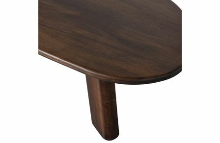 BePureHome roundly salontafel mango hout walnoot