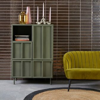 New Routz wandkast Ottawa Olive green