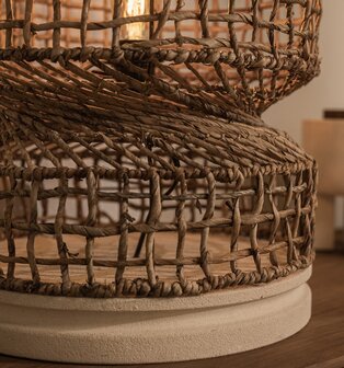 dBodhi Twister Table Wide Lampshade 45cm