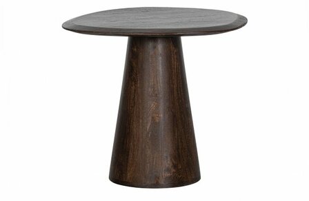 WOOOD Premium Posture Bijzettafel Hout Walnoot