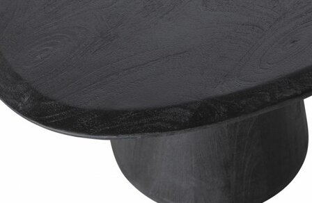 WOOOD Premium Posture Salontafel 120cm Hout Zwart