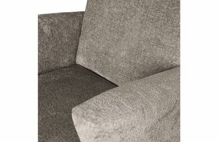WOOOD Premium Muse Fauteuil Grof Geweven Stof Taupe