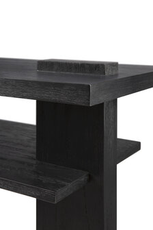 Ethnicraft Abstract console teak black