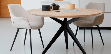 DYYK Eetkamertafel Stella Rond 110cm