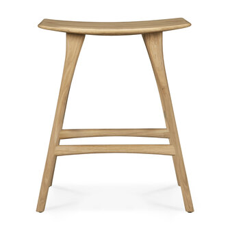 Ethnicraft Oak Osso counter stool hardwax oil finish