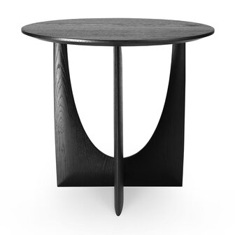 Ethnicraft Geometric side table oak black