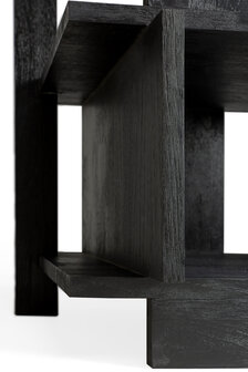 Ethnicraft teak abstract black column