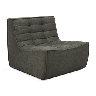 Ethnicraft N701 sofa - 1 seater Moss