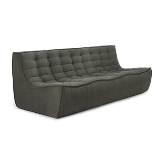 Ethnicraft N701 sofa - 3 seater - Moss