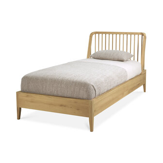 Ethnicraft oak Spindle bed 90-200 eenpersoons