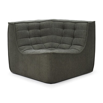 Ethnicraft N701 sofa - corner Moss