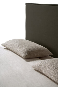 Ethnicraft Revive bed grey linen 180-200 without slats