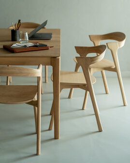 Ethnicraft Bok dining table oak square 140x140